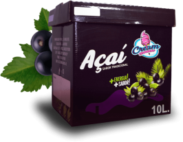 Açaí Tradicional de 1, 2 e 10litros